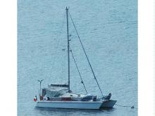 Prout Catamaran Snowgoose 37 : At anchor